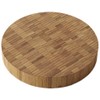 American Metalcraft B10 Serving Board, Bamboo, Round, 10" Dia., 3-1/2"