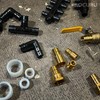 PROCURU (10) 1/2-Inch Brass Couplings With (20) Sleeve Rings, for