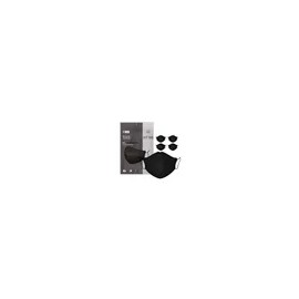 TASPLUS KF94 타스플러스 대형 블랙 100매 (5매x20봉) KF94 Tasp Plus Large Black 100 Pieces (5 Pieces x 20 Bags)