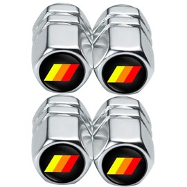 Aluminum Tire Stem Valve Caps, Universal Stem Cover Wheel Air caps Car Accessories for Toyota TRD Camry Tacoma 4Runner Tundra Rav4 Corolla Highlander All Models
