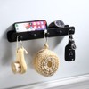 U shaped Household Bathroom Wall Mounted Hook Aluminum Towel Clothes