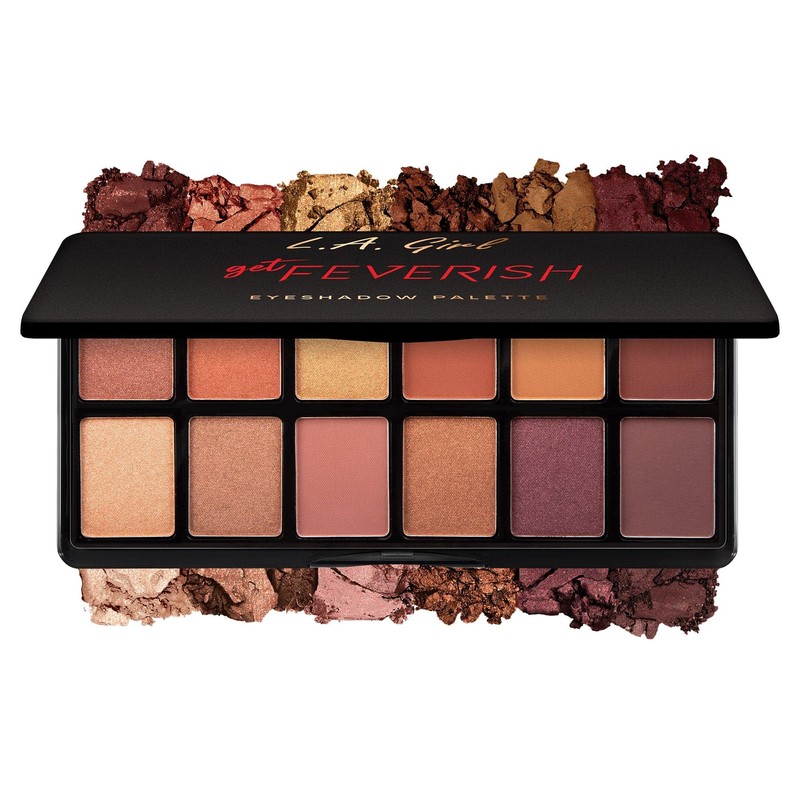 L.A. Girl Fanatic Eyeshadow Palette, Get Feverish, 1 oz