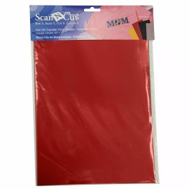 Brother ScanNCut CATFL01 Iron-On Transfer Flocked Sheets Custom Embellish- 4 pk