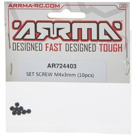 ARRMA AR724403 Set Screw 4x3mm (10 Screws)