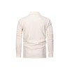 HOLCADA Men's Lapel Sweaters For Men Long Sleeve Knitted Button