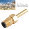 4 PCS Water Fountain Nozzles Pure Copper Large Hexagonal Direct