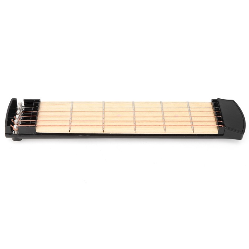 New Portable 6 Fret Pocket Guitar Left Hand for Beginner