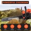 RustyVioum 58CC Gas Chainsaw, 20 Inch Gasoline Powered Chain Saw