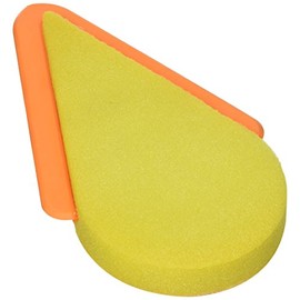 Casabella 1 Count Kitchen Super Sponge and Squeegee, Lime/Plum/Orange