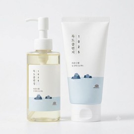 Round Lab Dokdo Cleansing Oil 200ml + Dokdo Cleanser 150ml Special 111721 / 라운드랩 독도 클렌징 오일 200ml + 독도 클렌저 150ml 기획 111721