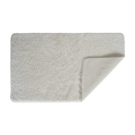DII Ultra Soft Absorbent Spa Microfiber Bath Rug, 20 x 33, Natural