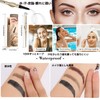 Derpilo [New Sensation Eyebrow] Waterproof Eyebrow Pencil 3-Color Set Ultra-Fine