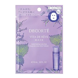 Decorté Face Pack Vita Dave Mask, 0.3 fl oz (10 ml) x 12 Sheets