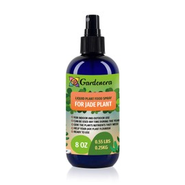 Professional Jade Plant Superfood Spray Mist for Home Gardening | Micro-Fungi Enriched Fertilizer Mist for Healthy Leaves & Growth | 18 Essential Vitamins & Minerals for Jade Plant - 8oz