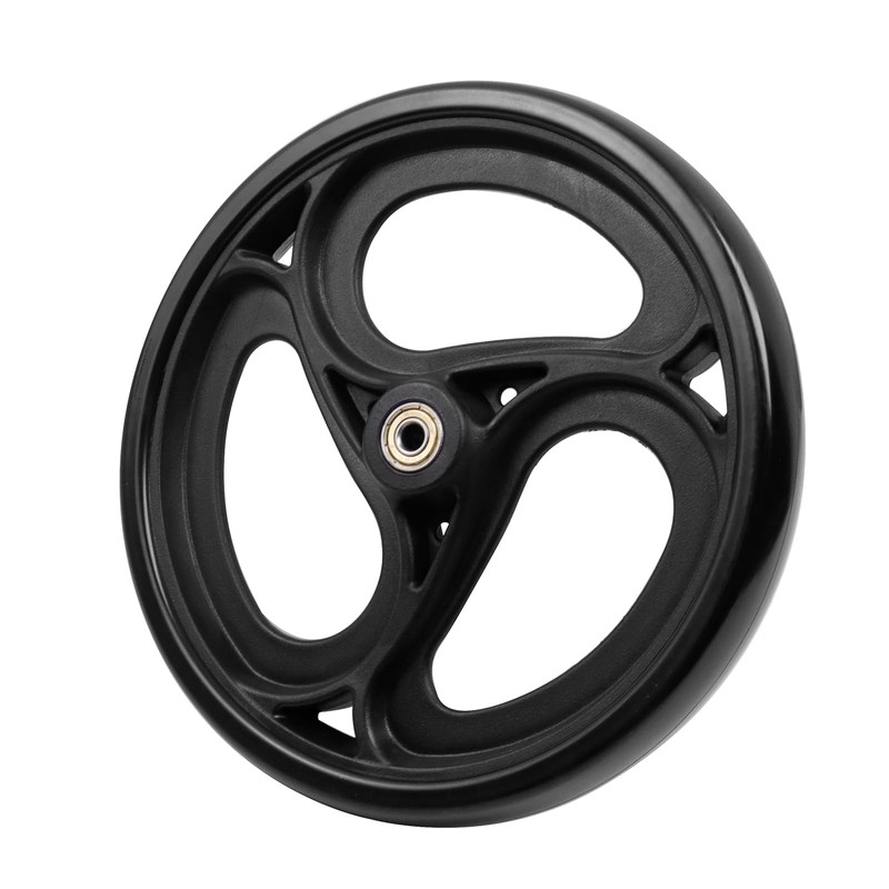 Wealrit 2 Pcs Wheelchair Wheels - Solid 10 Inch Walker