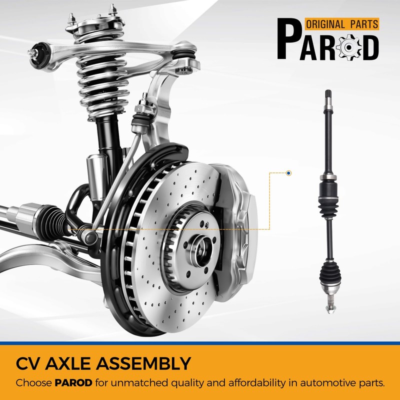 PAROD 662144 CV Axle Assembly Fit for 2000-2011 Ford Focus