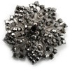 Victorian Corsage Flower Brooch (Silver&Jet Black)