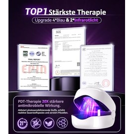 Lozltx LOZLTX Medizinische Qualit?t Nagelpilz Laser mit Zeitmessger?t & Orange Nail Care Pen SGS Zugelassen-Sicher und zuverl?ssigNagelpilz Laserger?t St?rkste Therapie-Schnell Wirkende Verbesserte