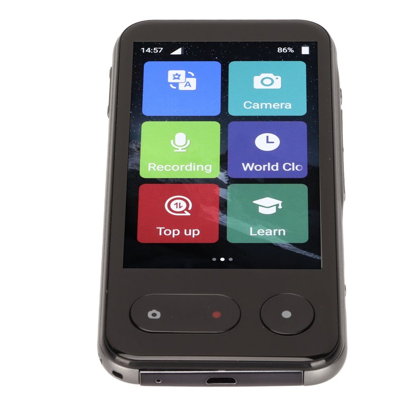 Language Translator 133 Languages 4.0 Inch Touch Screen Portable Smart