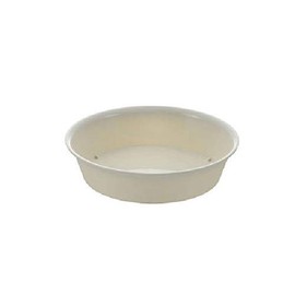 Richell Fore Plate for Plastic Pots, No. 5, White, White