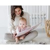 Pearhead Chevron Baby Memory Book with Clean Touch Ink Pad