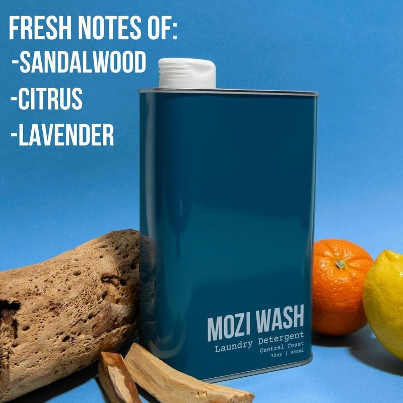 Mozi Wash Luxury Scented Laundry Detergent, Ultra Concentrated 50+ Loads