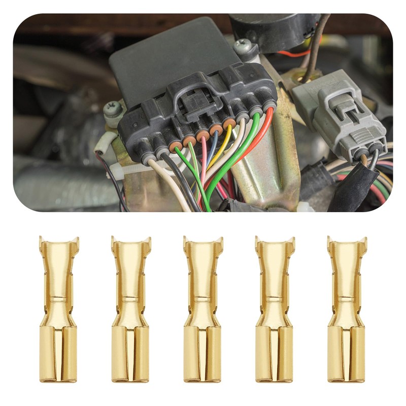 VGOL 100pcs Car Speaker Mini Toggle Switch 2.2mm Female Quick