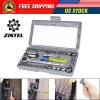 ZISTEL 40-Piece Ratchet Wrench Socket Tool Set METRIC/SAE 1/4" &
