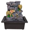 Elephant On Stone Water Fountain With Light Perfect Indoor Water