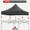 CLAETF 10x10 Canopy Replacement Top for Pop Up Canopy Tent