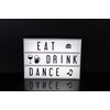 My Cinema Lightbox Extra Letter and Symbol Packs, Colour Letters,