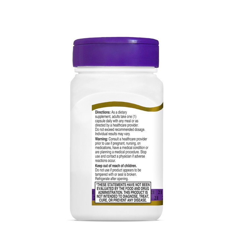 21st Century Acidophilus Capsules, 100 Count (21339)
