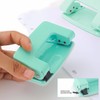 2-Hole Punch Heavy Duty Paper Hole Puncher Tool, Hand Held