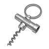 Munkees Mini Keychain Corkscrew Tool, Small Key Ring Wine Opener,