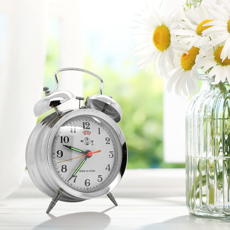 Starlet24 17 cm Retro Bell Alarm Clock Mechanical Alarm Clock