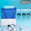 Glamza Ice Scraper for Car Windscreen with Warm Hand Mitt