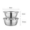 Stainless Steel Colander and Bowl Set, Kitchen Strainer, Pasta Strainer,