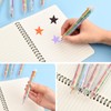 Pinsheng Multicoloured Ballpoint Pen 0.5 mm Retractable Ballpoint Pen Multicoloured