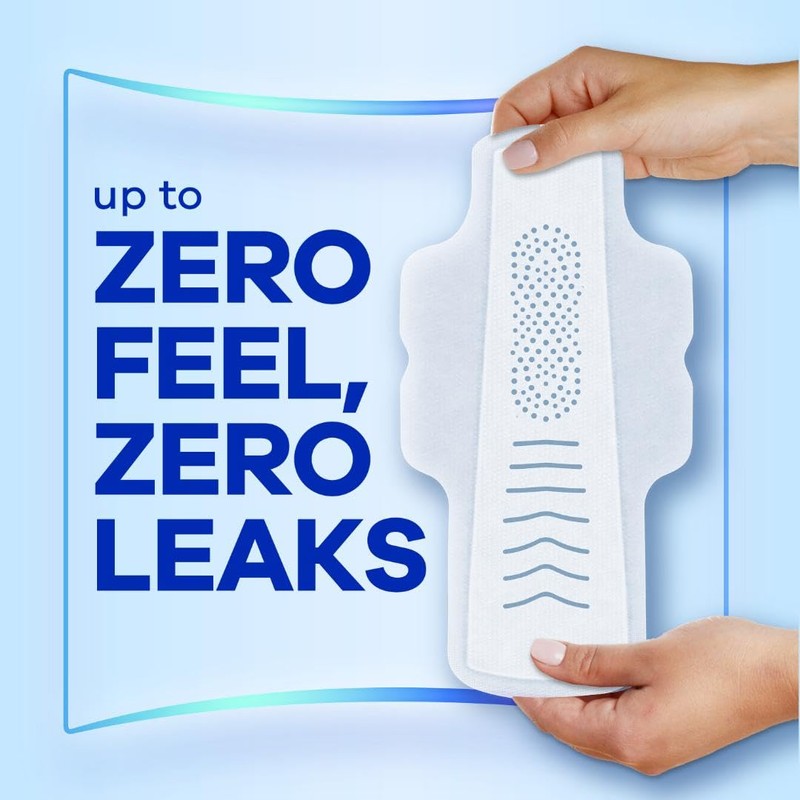 Always Infinity Feminine Pads For Women, Size 3 Extra Heavy