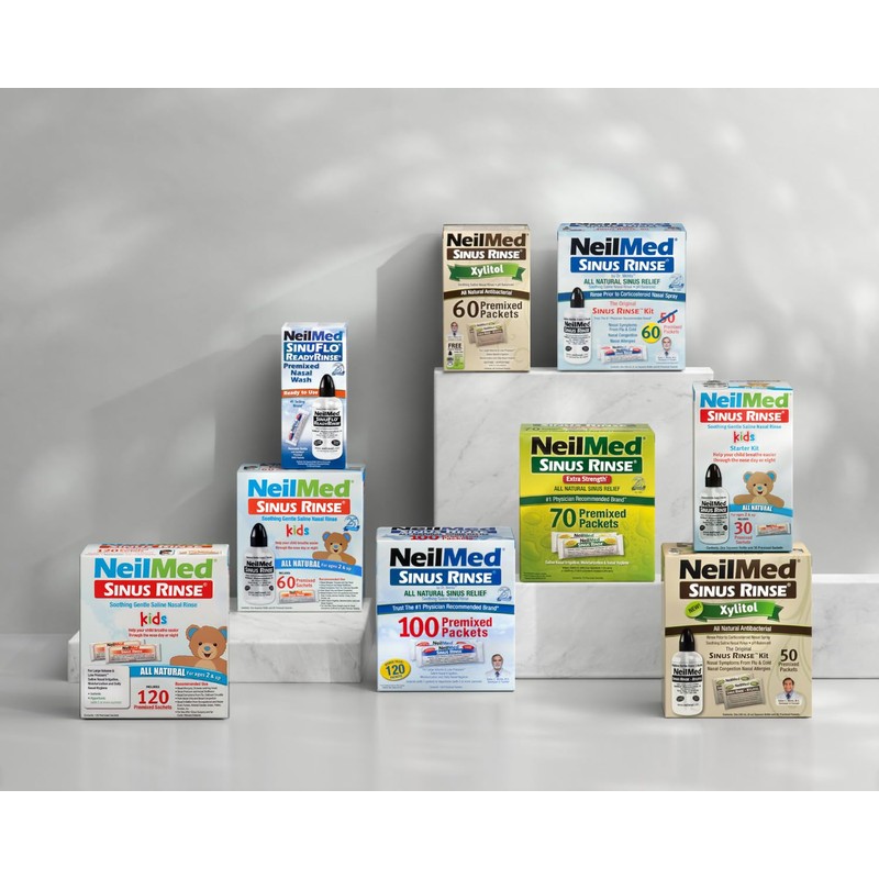NeilMed Sinus Rinse Premixed Refill Packets 100 ct.