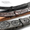 Men's Genuine Casual Dress Leather Belt Strap 1-1/2" = 38mm