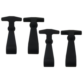 GRABOTE Cooler Lid Latches Replacement for YETI RTIC Coolers, Heavy Duty Replacement Cooler Latches (Black)