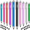 Stylus Pens for Touchscreens,MEKO 10 Pack Thin Rubber Tip Stylus