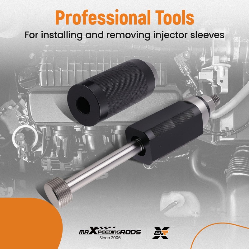 maXpeedingrods 9U-6891 Injector Sleeve Cup Remover & Installer Tool Set