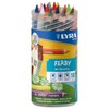 LYRA Ferby Wooden Chunky Coloured Pencils, 18 Pieces in Assorted
