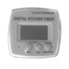 Kitchenware Digital Kitchen Timer, Metal, White, One Size