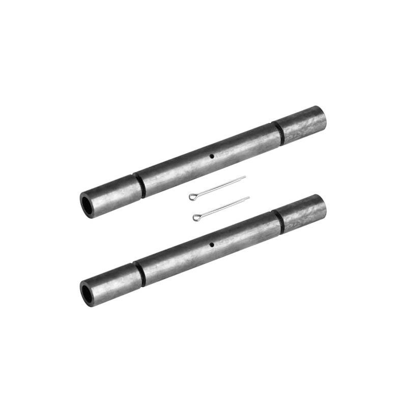 OTTFF 2 Pack 12" Weld On Trailer Ramp Door Hinges,