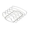 Char-Broil 140 569 - Baskets Sideburn Rib Holder, Silver