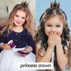 Velscrun Black Crystal Tiara Headband, Crowns for Women, Princess Girls