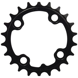 Truvativ Chainring MTB 22T 4 Bolt 64 mm BCD Aluminium Hard Black, 11.6215.089.000
